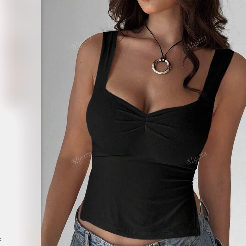 Princess Polly black Tank Top